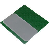 Lego základová deska 16x16 silnice, zelená (4112083)